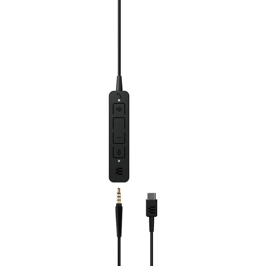 EPOS | SENNHEISER ADAPT 130T USB-C II - Mono - USB Type C - Wired - On-ear - Monaural - Ear-cup - 5.84 ft Cable - Noise Canceling