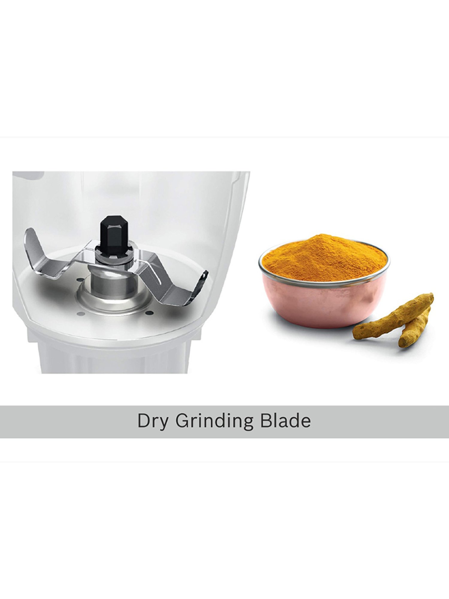 Bosch TrueMixx Radiance Mixer Grinder 600 Watt with PoundingBlade & 3 Jars (Red)