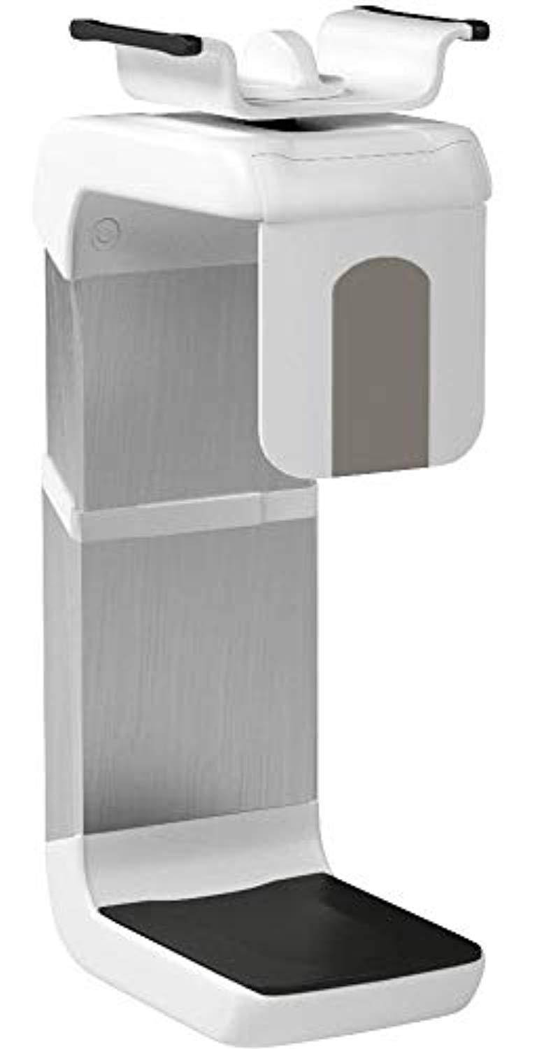 humanscale cpu600w cpu holder: under-desk mounting - 360 degree swivel mount