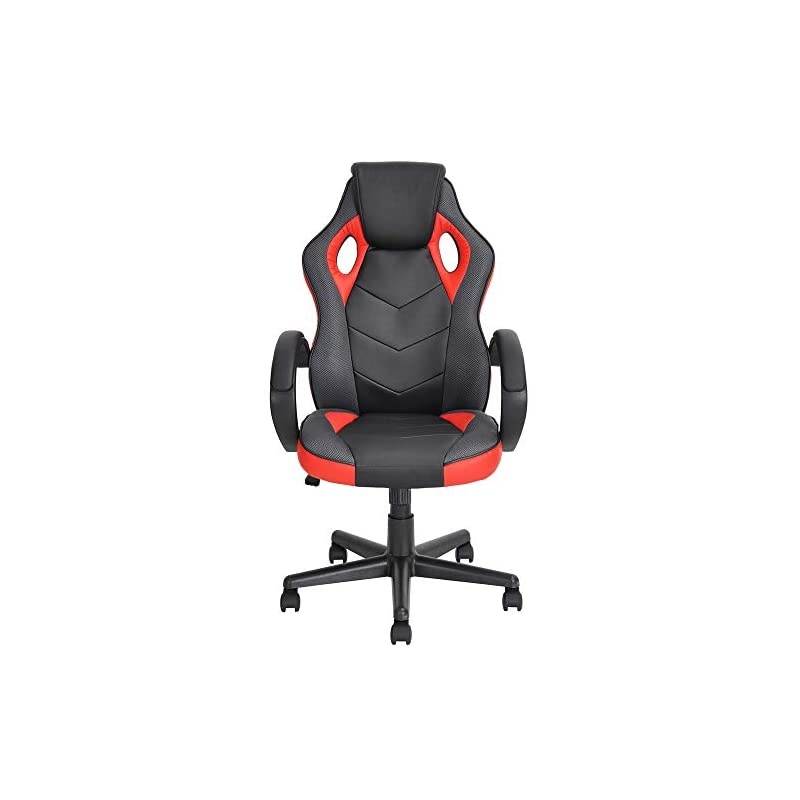 Game Chair Ergonomic Computer Seat Faux Leather Office Racing Desk Chair