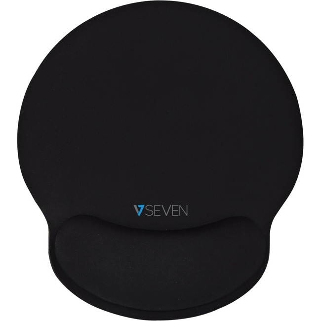 V7 Memory Foam Support Mouse Pad Ergo Wrist Support Non Skid Bottom MP03BLK