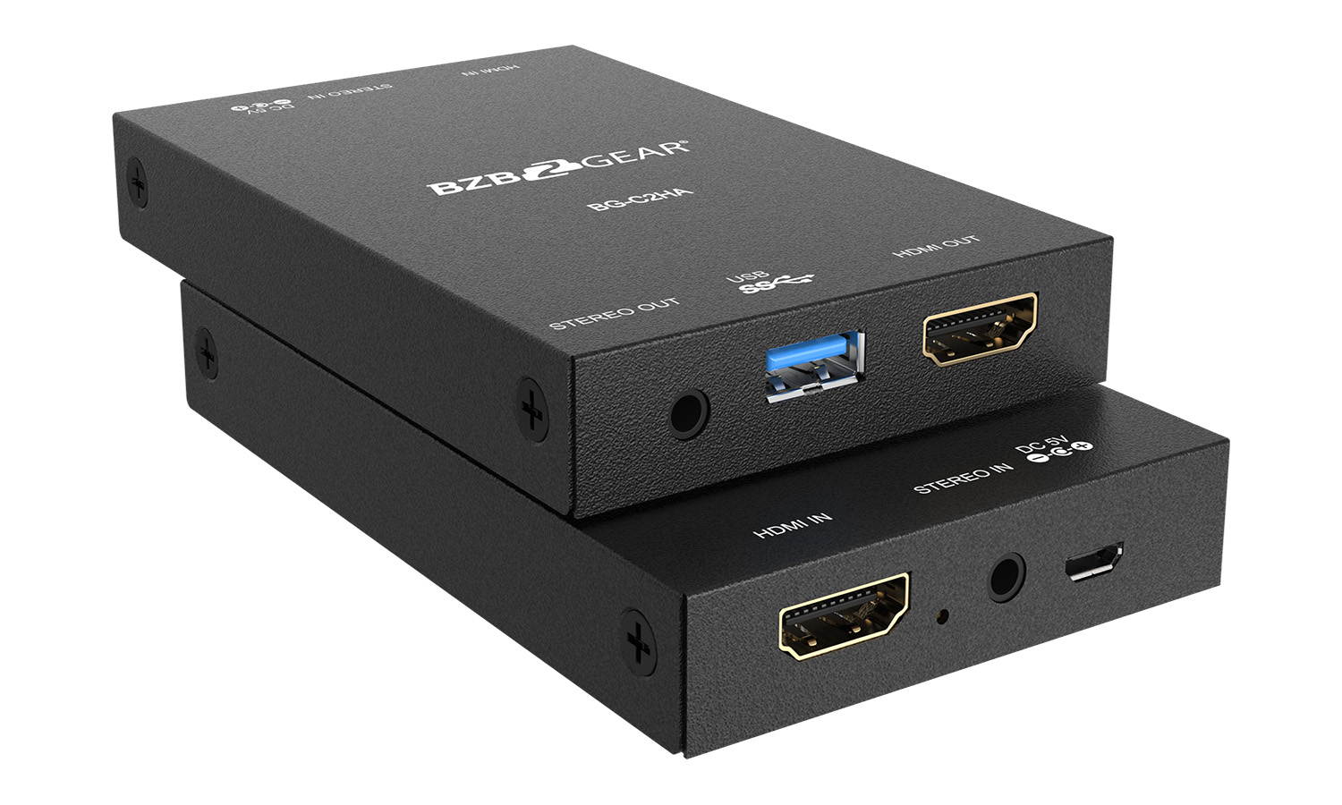 BZBGEAR USB 3.0 Full HD Video Capture Device With HDMI 2.0a loopout & Audio