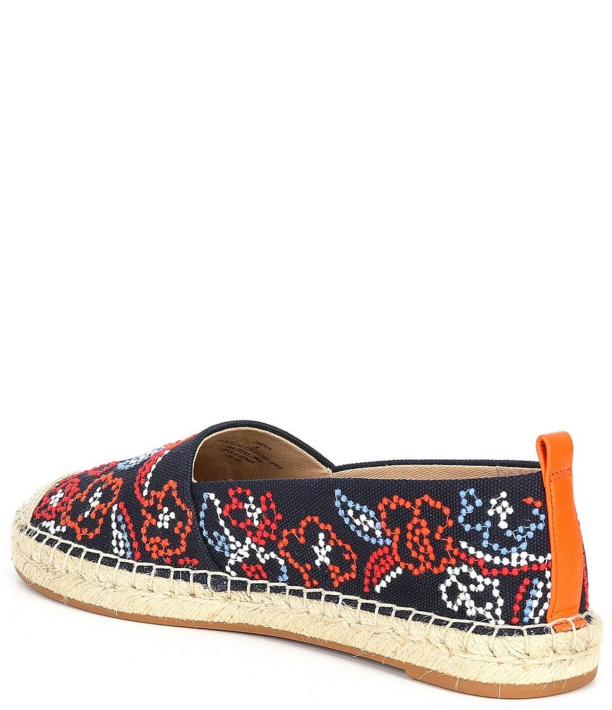 Lauren Ralph Lauren Cameryn Floral Canvas Slip-On Espadrilles