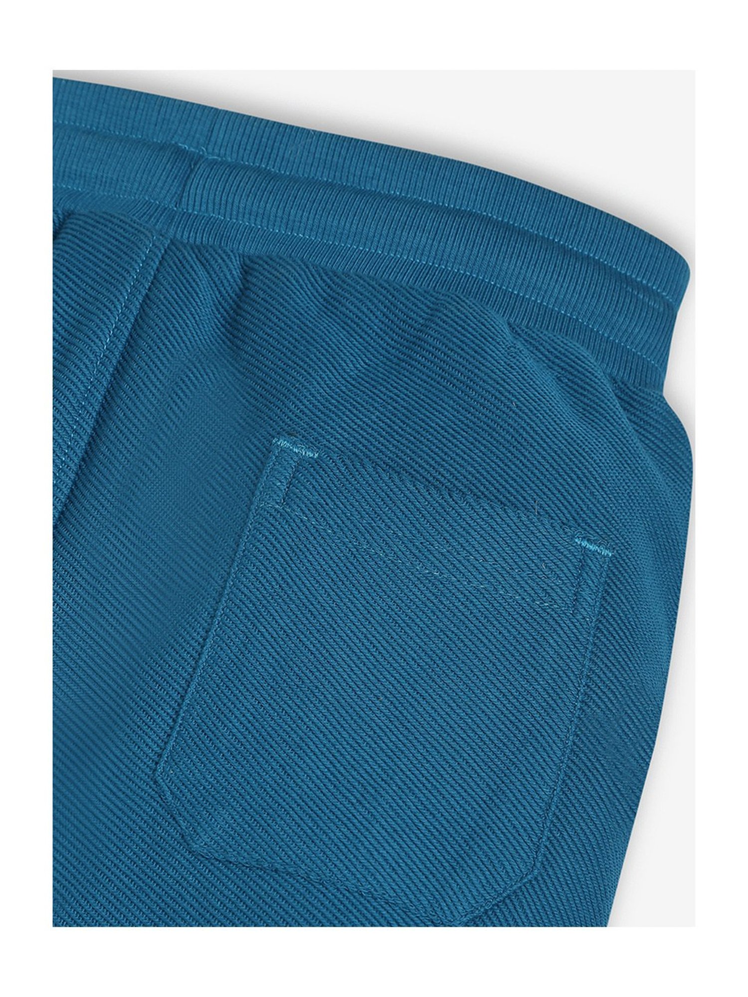 Plum Tree Boys Black Printed Joggers