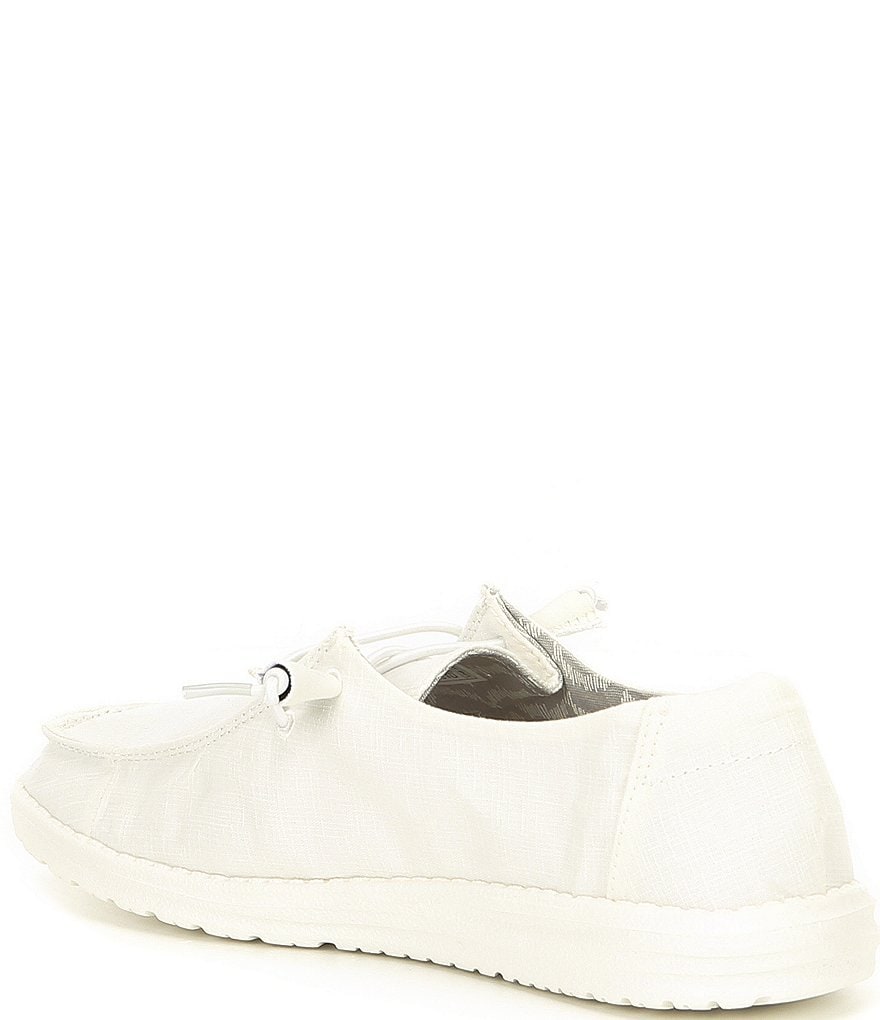 Hey Dude Women's Wendy Washable Chambray Slip-Ons