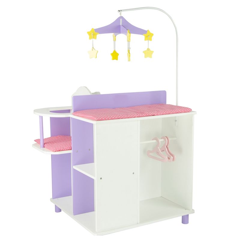 Olivia's Little World - Little Princess 18" Doll Furniture - Baby Changing Station with Storage