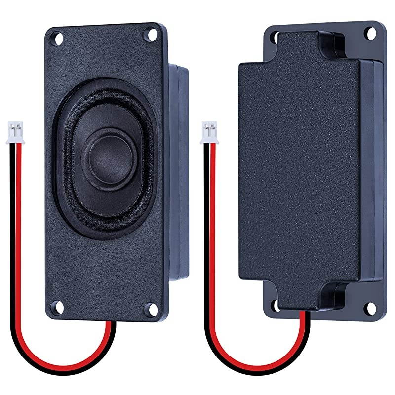 Speaker 5 Watt 8 Ohm Compatible with Arduino Motherboard JSTPH20 Interface It is Ideal for a Variety of Small Electronic Projects