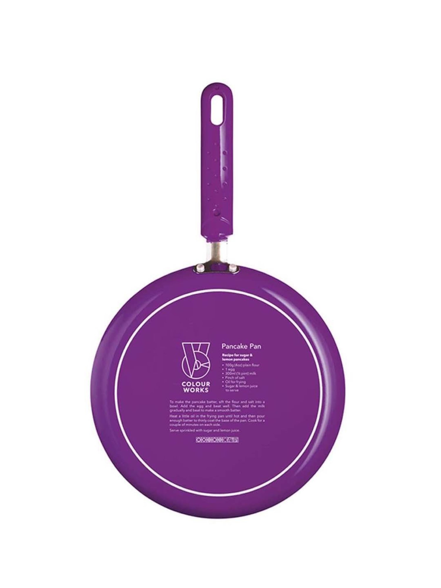 KitchenCraft Purple Medium Aluminium Colourworks Crepe Pan