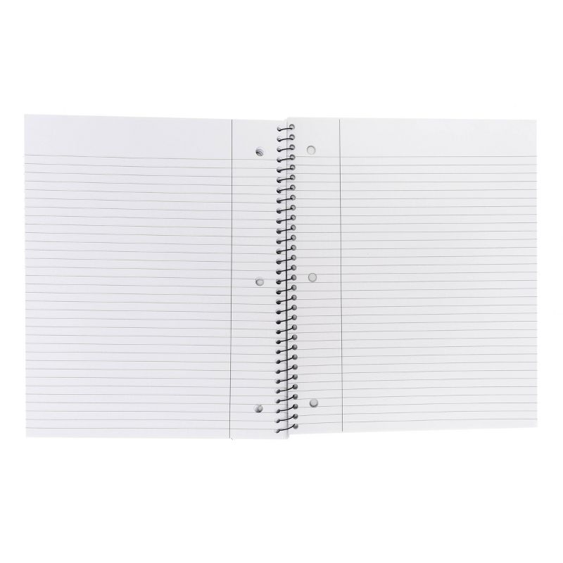 Spiral Notebook 1 Subject College Ruled Gray Notes - West Emory
