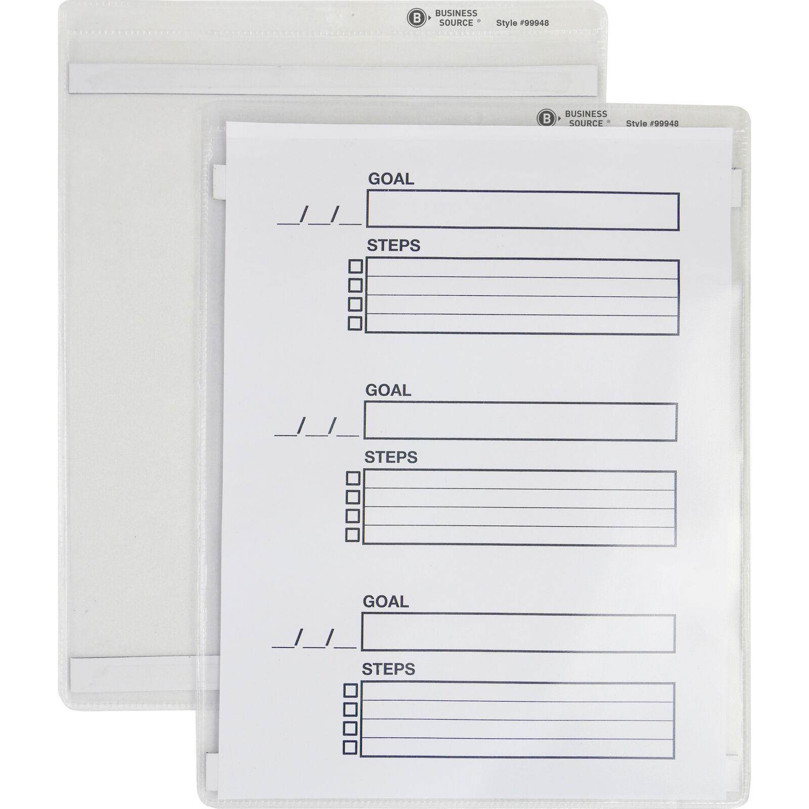 Business Source Magnetic Ticket Holder (bsn-99948) (bsn99948)