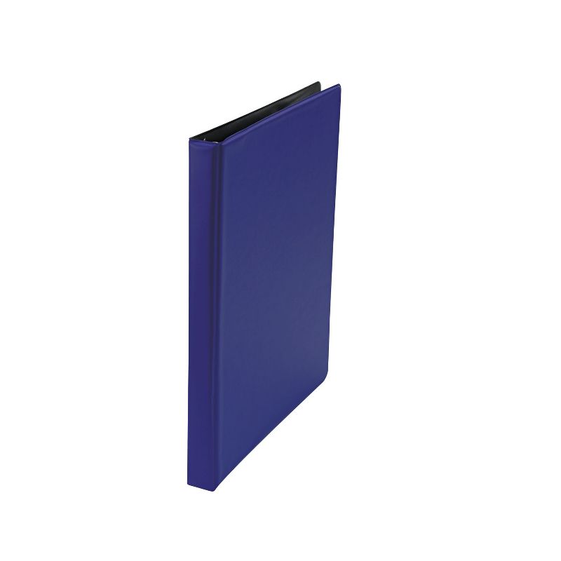 UNIVERSAL Economy Non-View Round Ring Binder 1/2" Capacity Royal Blue 30402
