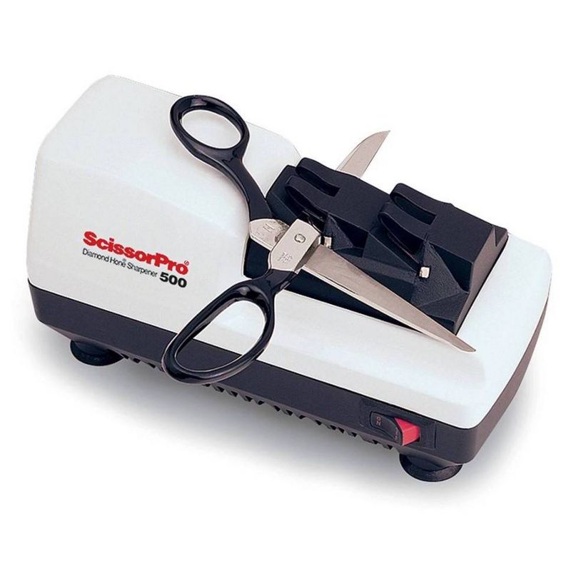 Chef's Choice Scissorpro Professional Diamond Hone Electric Scissor Sharpener White