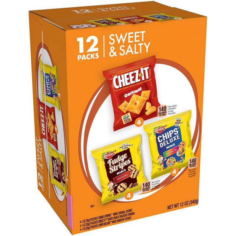 Keebler Cookies Sweet and Salty Variety Pack - 12ct