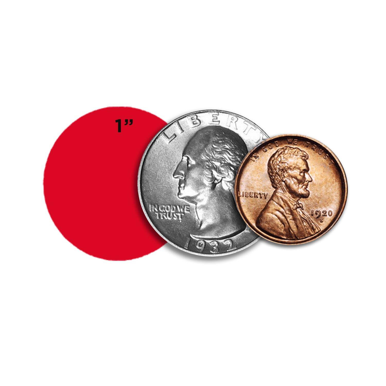 ChromaLabel Standard Color-Code Dot Label Kit | 7 Assorted Colors | 1,000/Dispenser Box (1 inch)