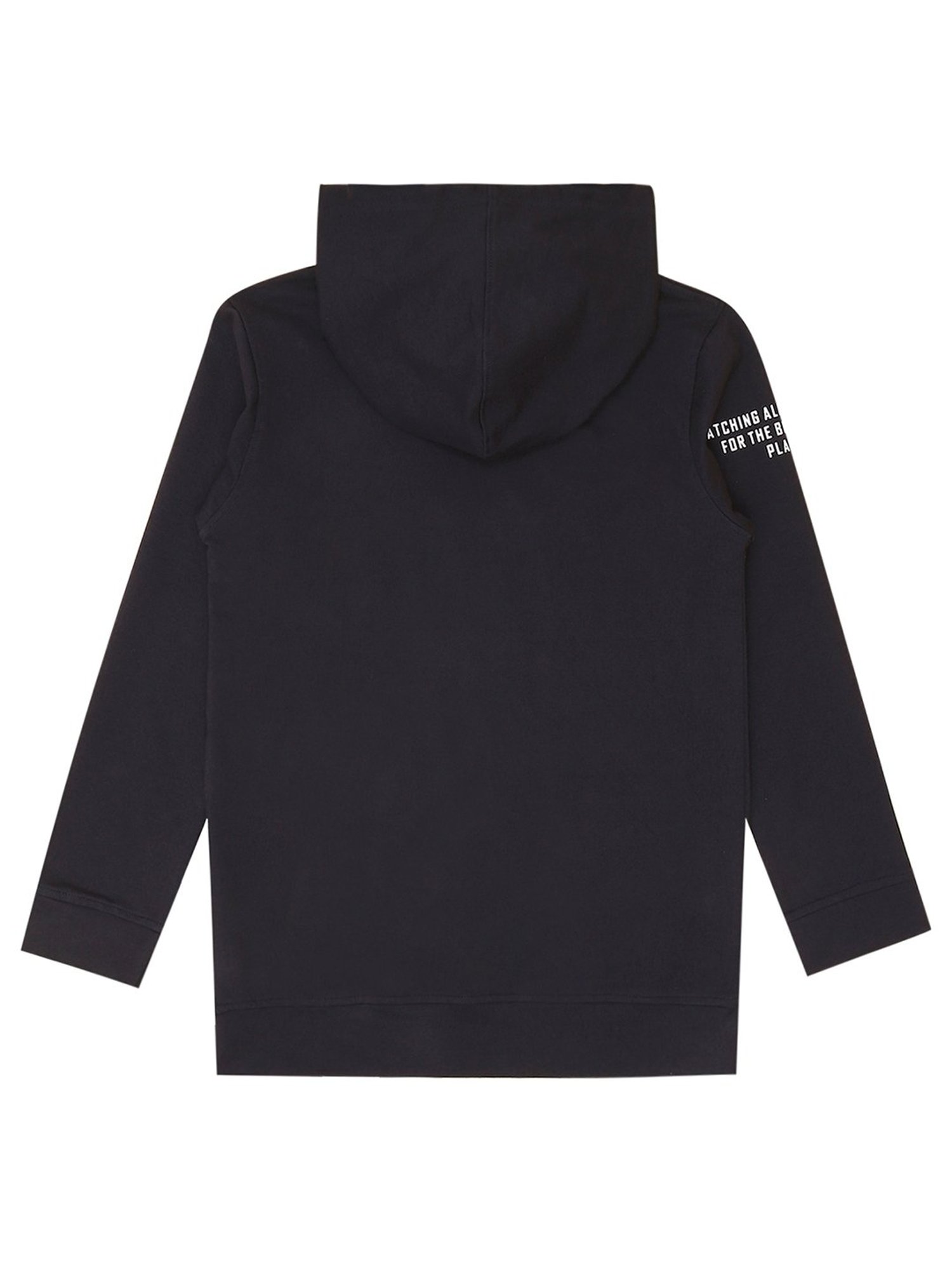 Cavio Boys Navy Applique Full Sleeves T-Shirt