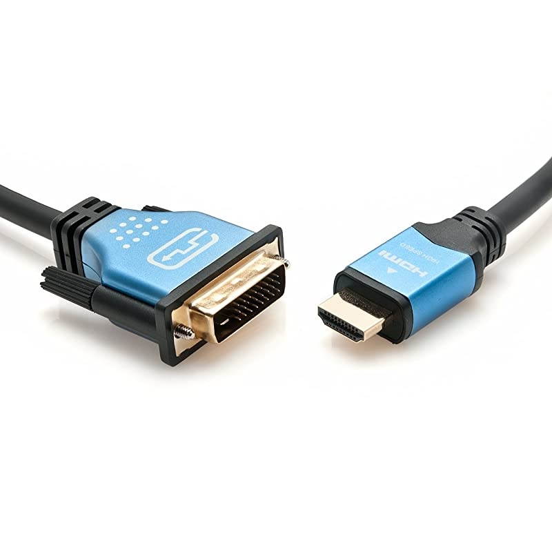 High Speed HDMI to DVI Adapter Cable 35 Feet
