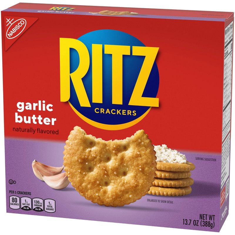 Ritz Garlic Butter Crackers - 13.7oz