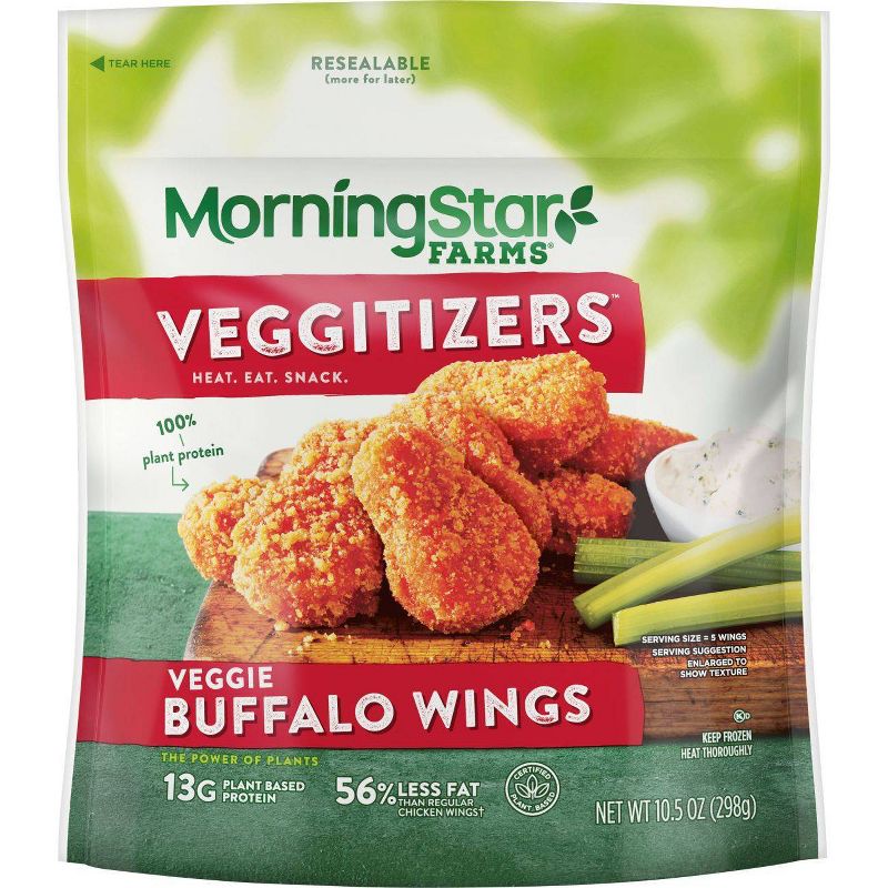 Morningstar Farms Veggie Classics Frozen Buffalo Wings - 10.5oz