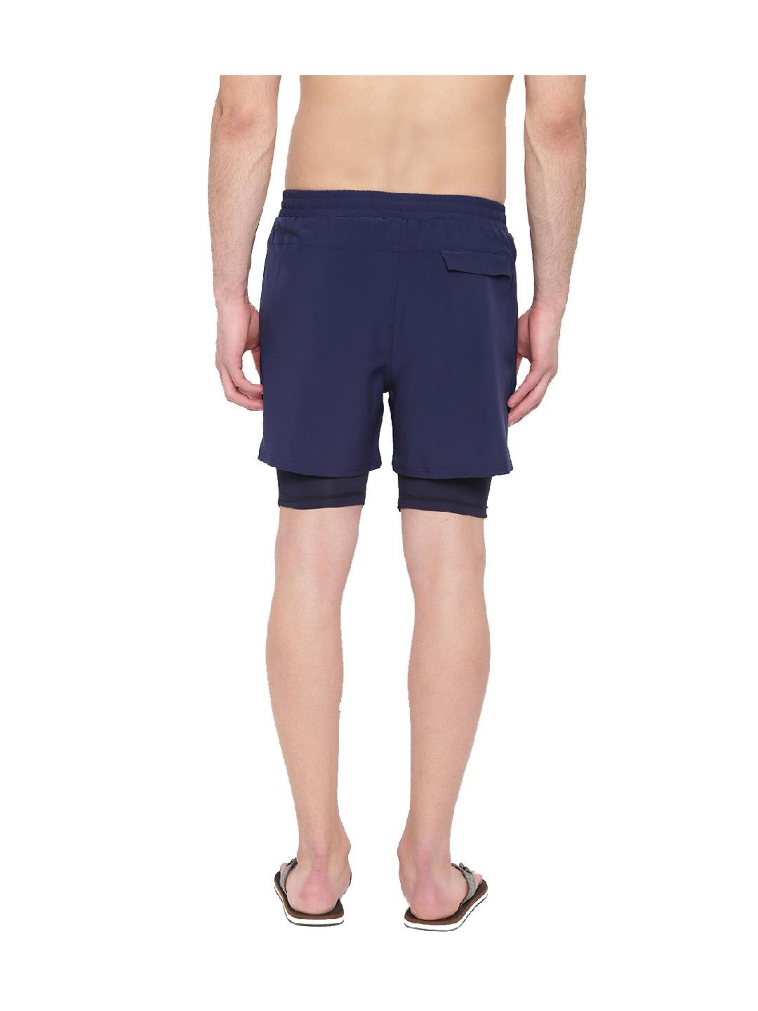 IO Navy Comfort Fit Shorts