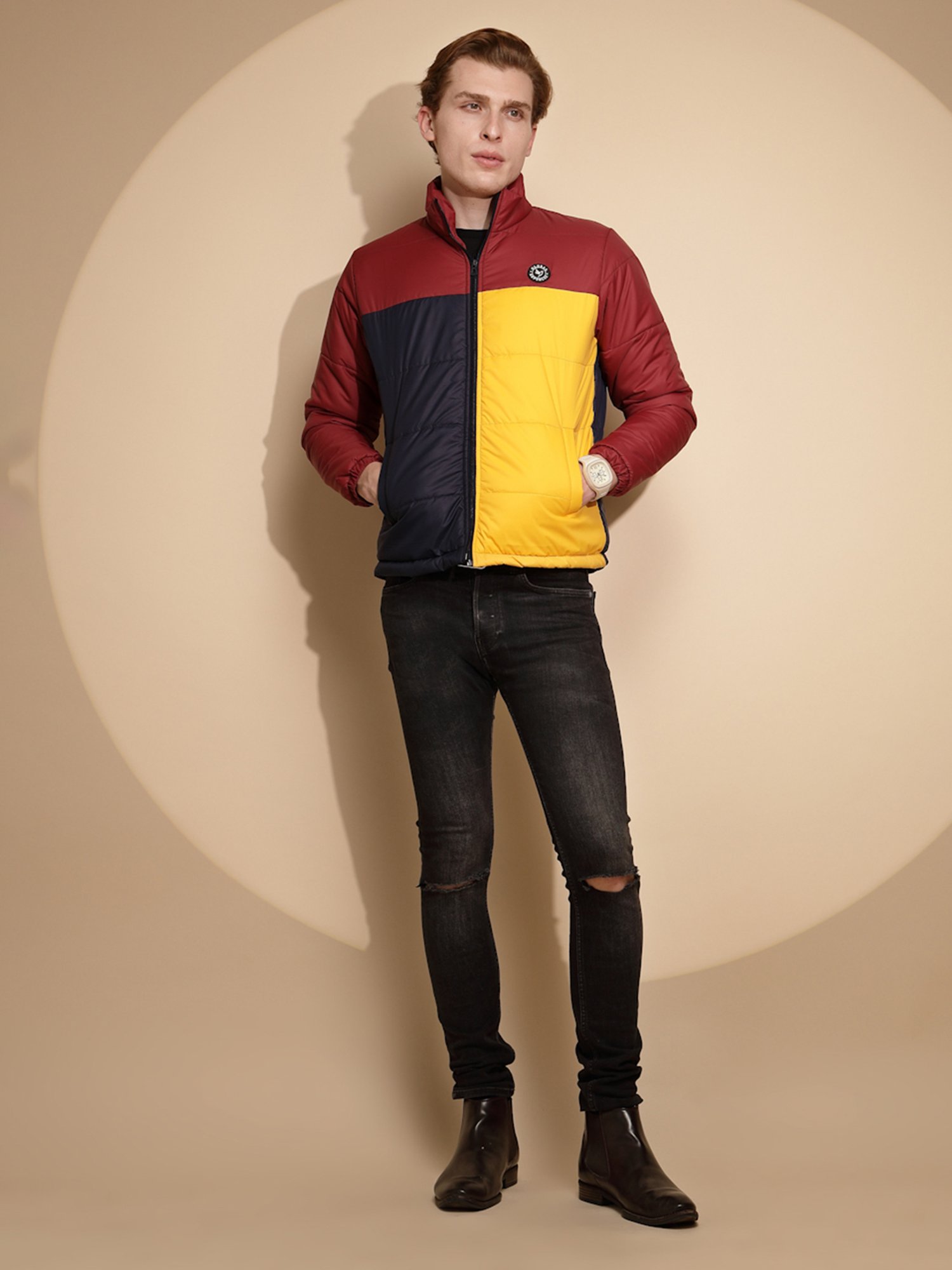 Global Republic Multicolor Regular Fit Jacket