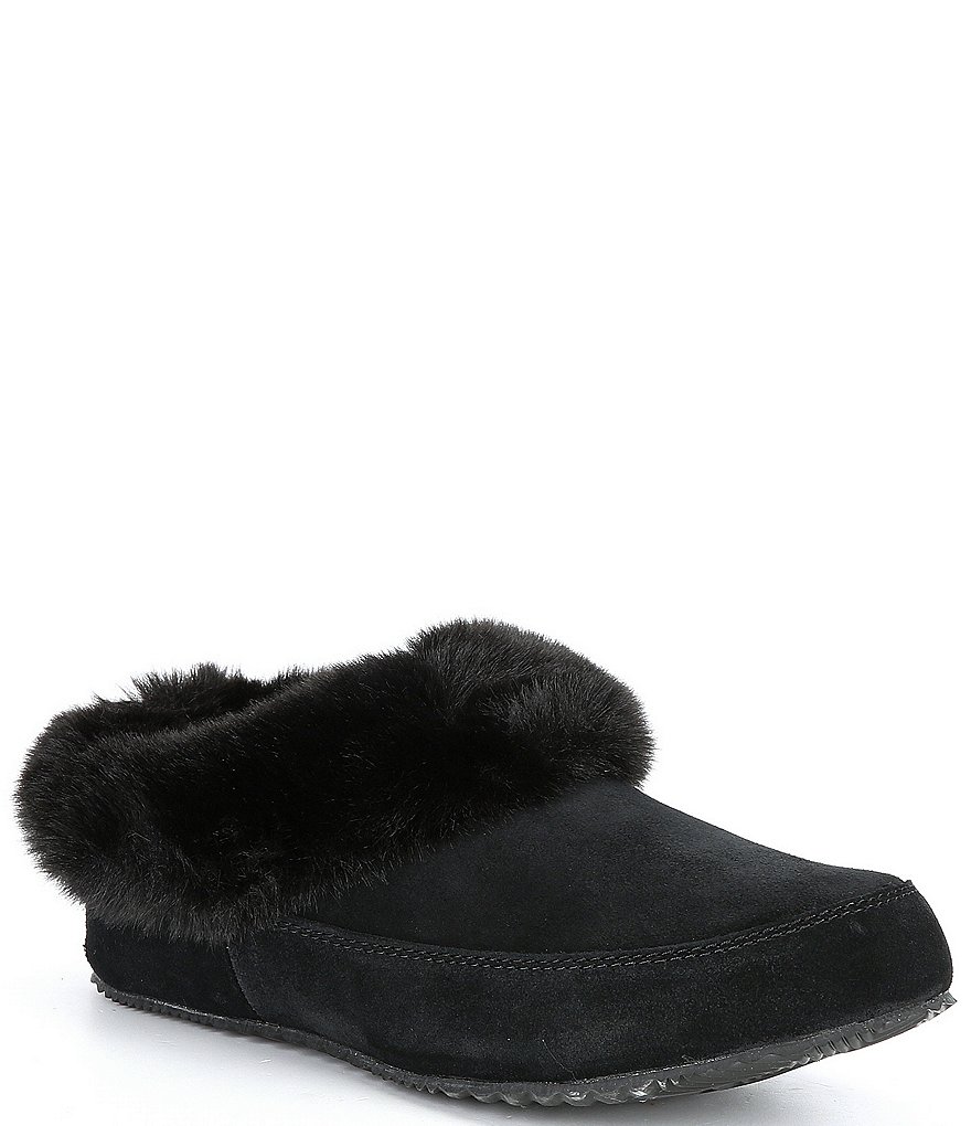 Sorel Go Coffee Run Suede Slippers