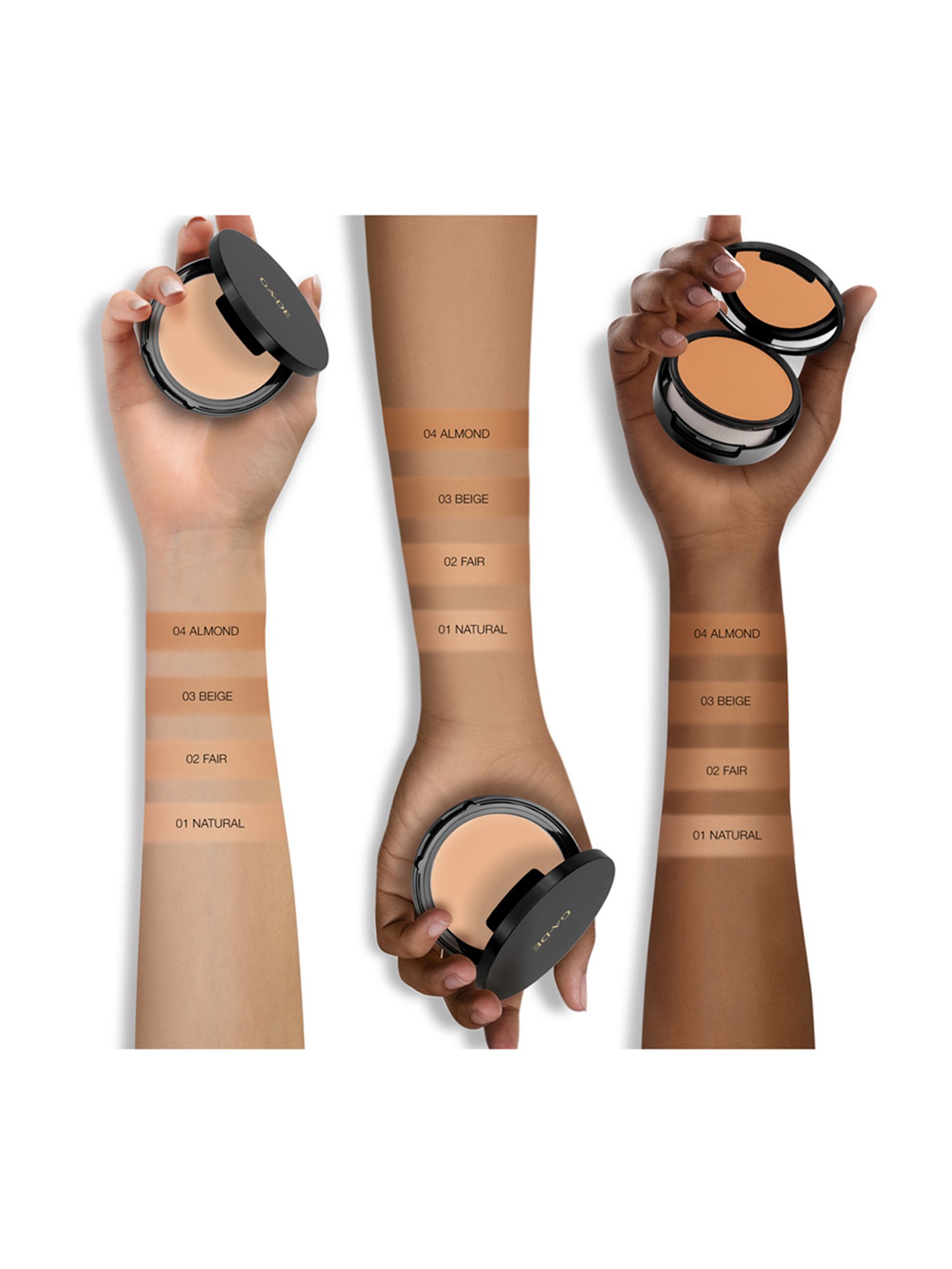 GA-DE High Performance Compact Foundation 3 Beige - 12 gm