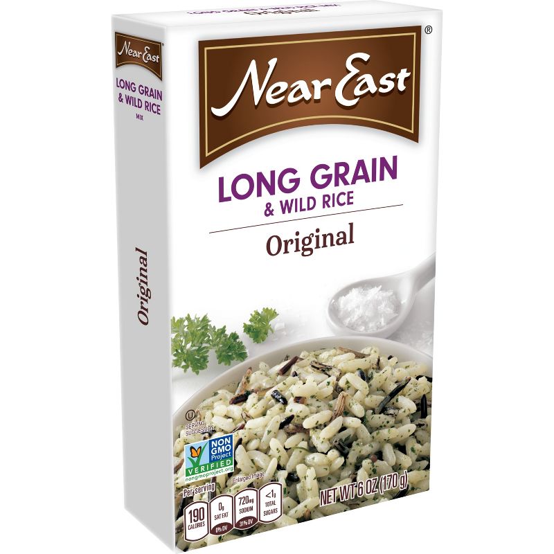 Near East 100% Natural Original Long Grain & Wild Rice - 6oz