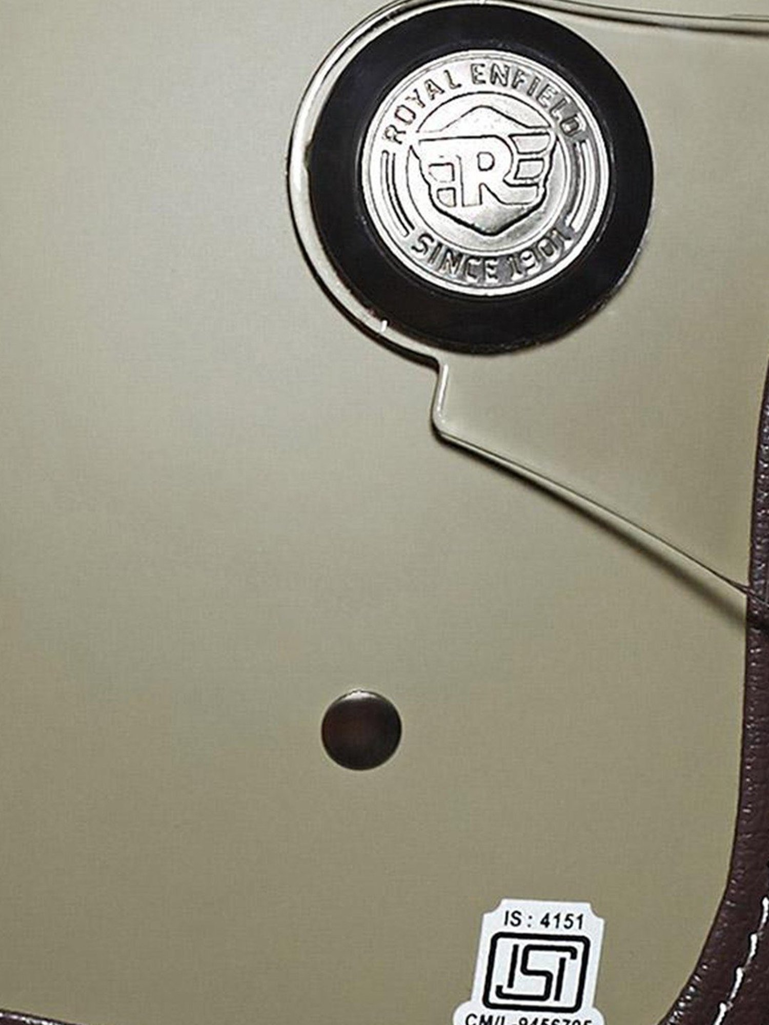 Royal Enfield Chopper Open Face MLG Helmet Desert Storm L