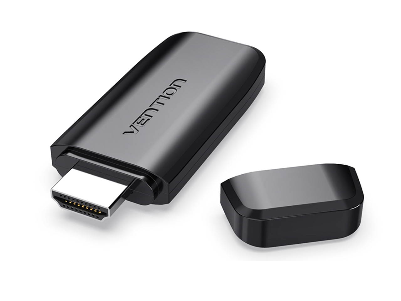 Vention WiFi Display Dongle 4K Wireless HDMI Adapter Airplay Miracast for TV Stick - Compatible with iOS Android Mac Windows, Support DLNA Airplay Mirror Function