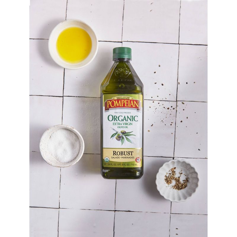 Pompeian Organic Robust Extra Virgin Olive Oil - 32oz