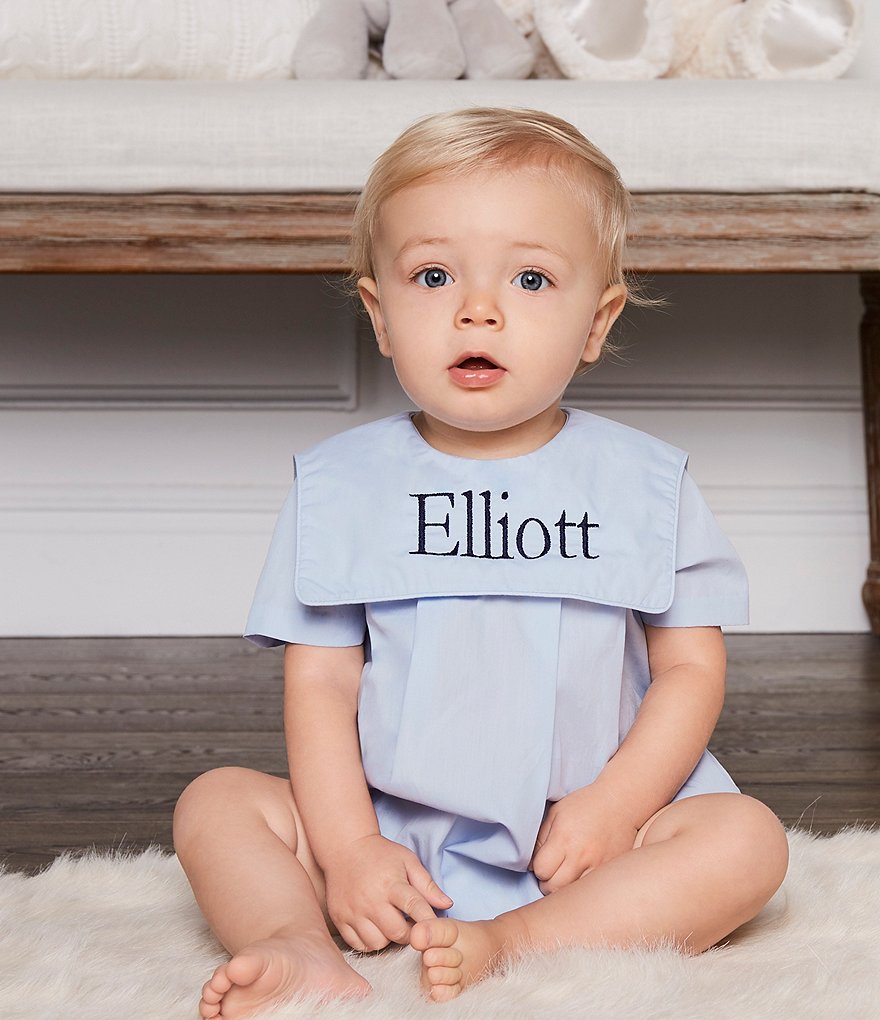 Edgehill Collection Baby Boys Newborn-24 Months Bubble Coverall