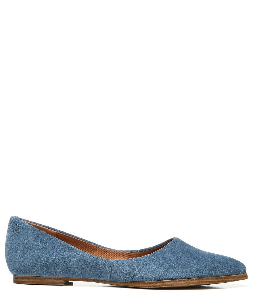 Zodiac Hill Suede Pointed Toe Flats