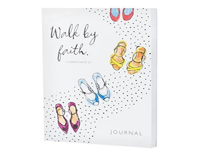 DaySpring Paperback Notebook Journal Diary, Walk by Faith