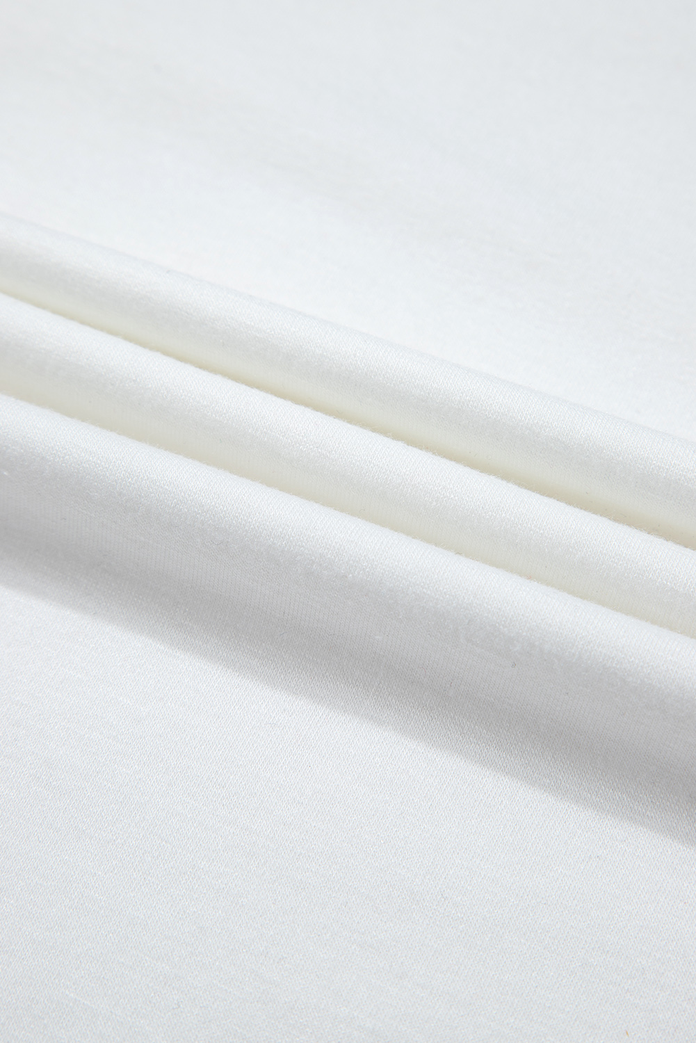 White Christmas Pullover and Drawstring Pants Pajama Set