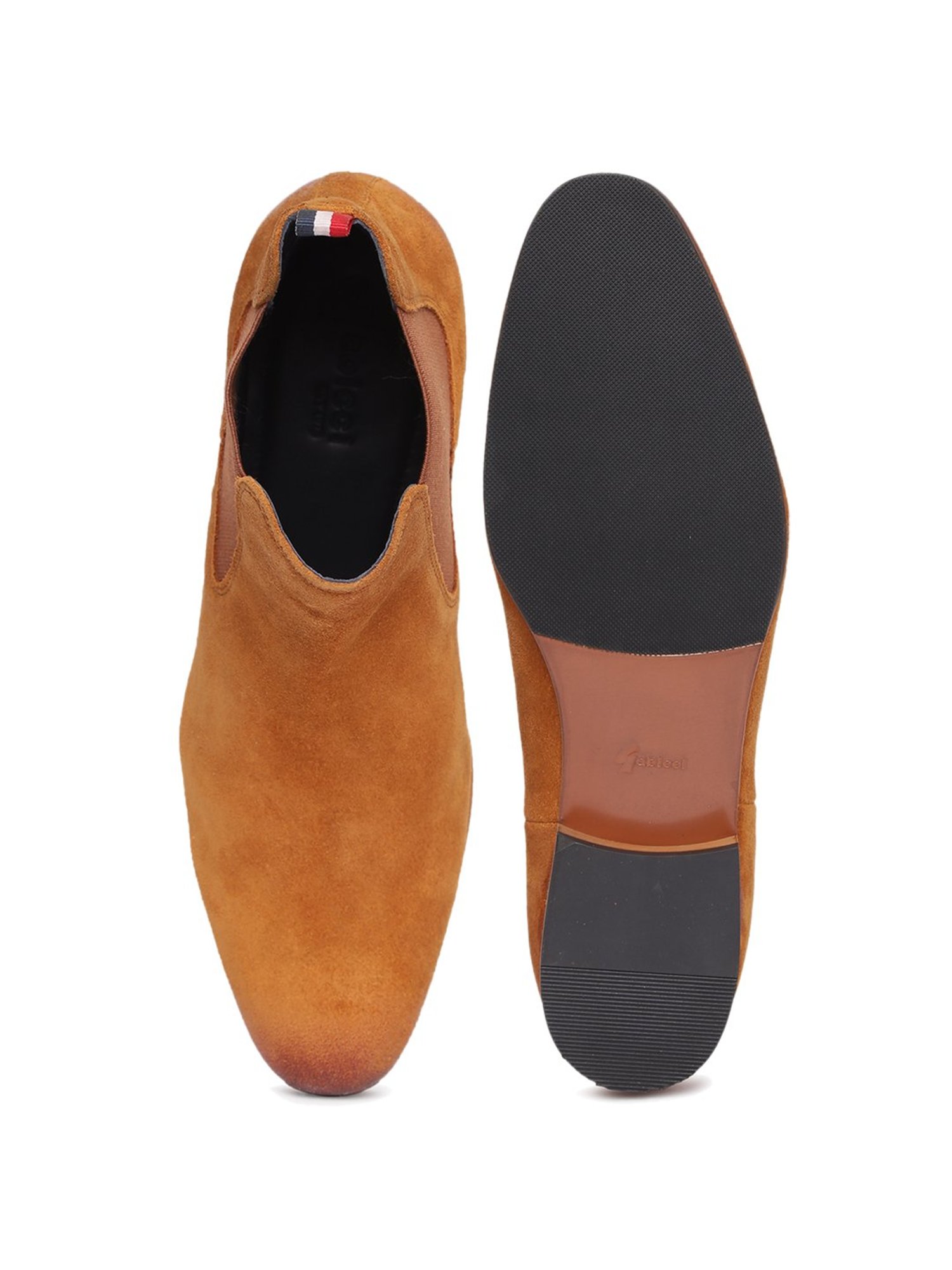 Gabicci Men's Tan Chelsea Boots