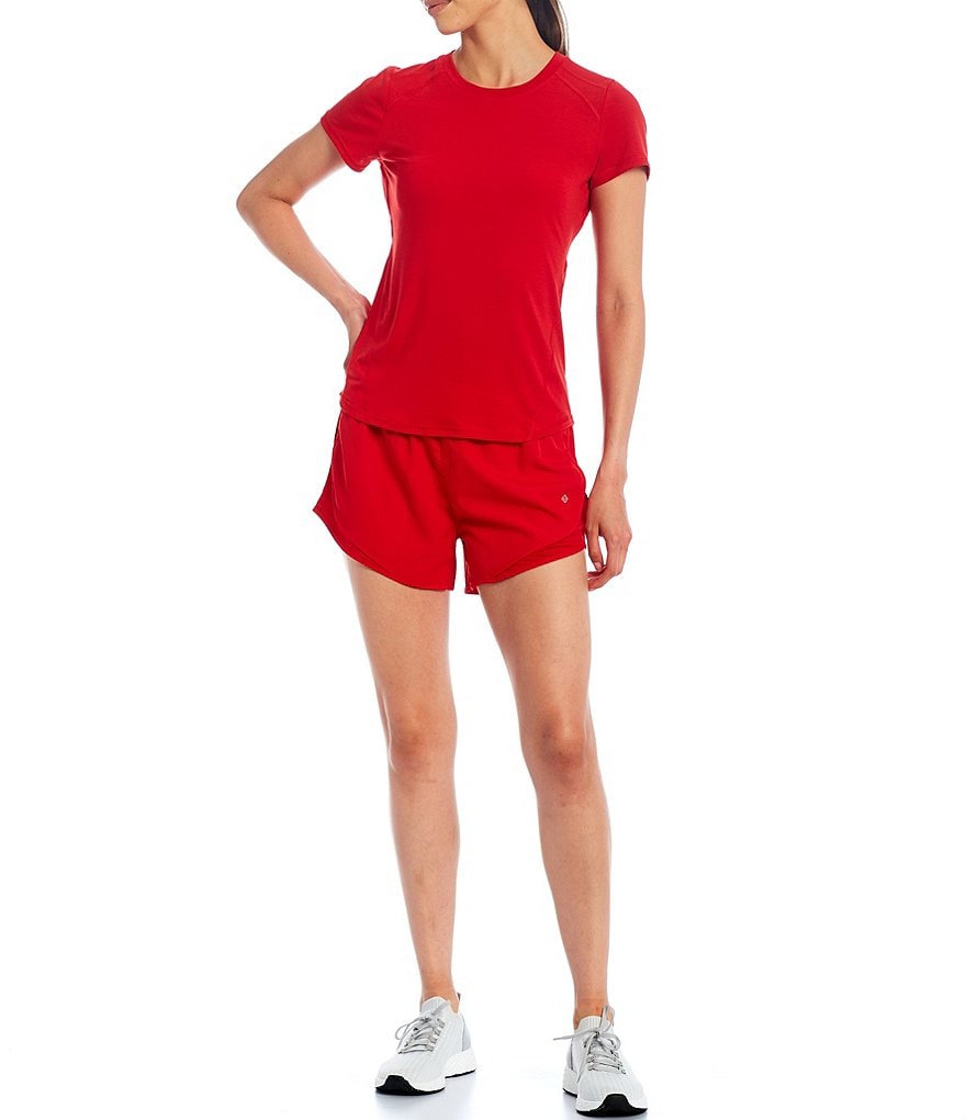 Antonio Melani Active Core Dri-Fit Mid-Rise Running Short