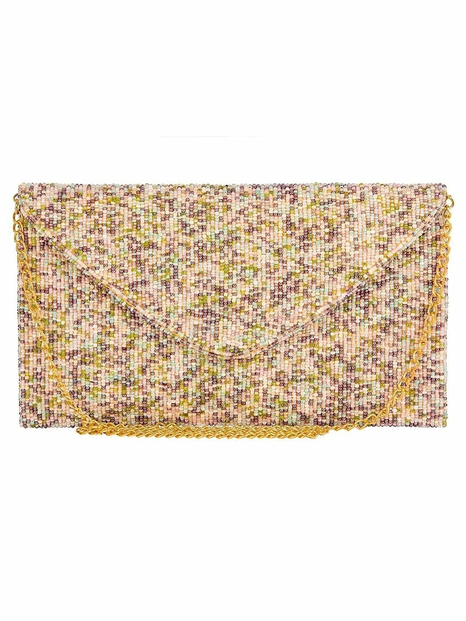 Tarini Nirula Multicolor Embellished Small Pouch