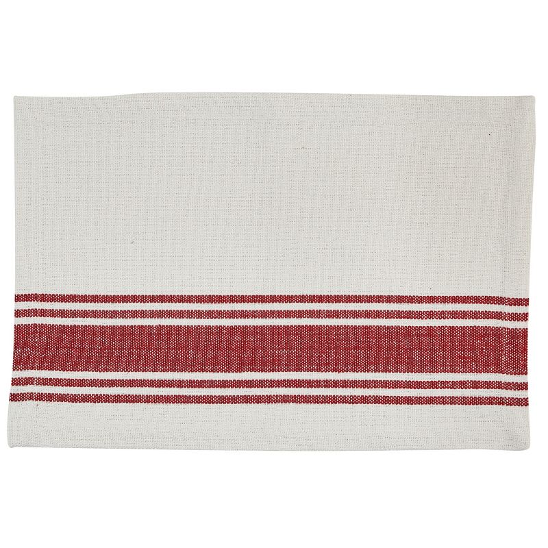 10 Pieces 14.4" Gold Leaf-Shaped Vinyl Placemats, Washable Table Mats Set for Party Decorations and Catering Events