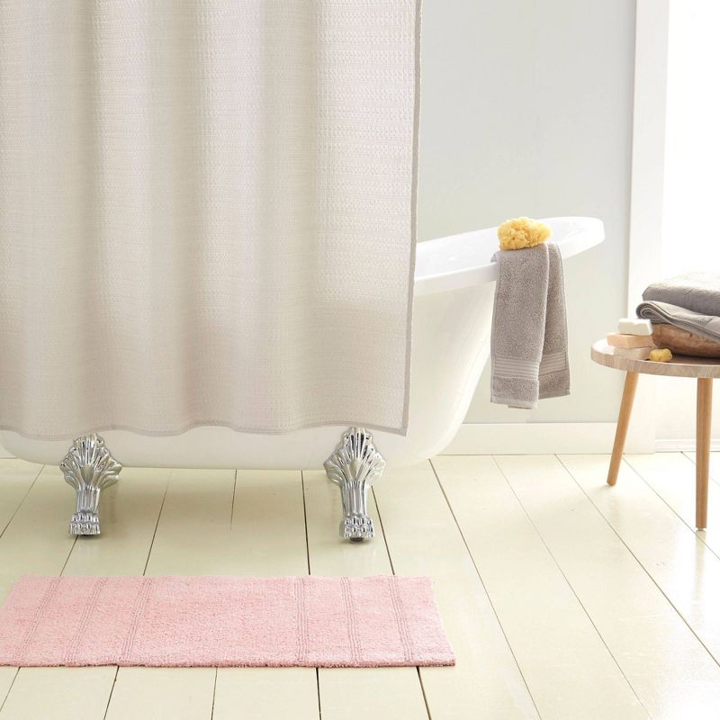 2pc Newton Oasis Bath Mat Set Blush - Nicole Miller