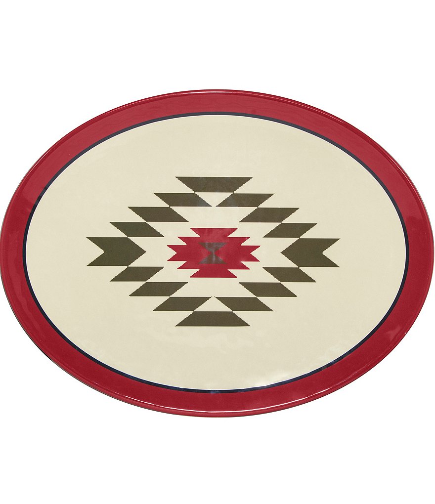 HiEnd Accents Bear Melamine Collection Serving Platter