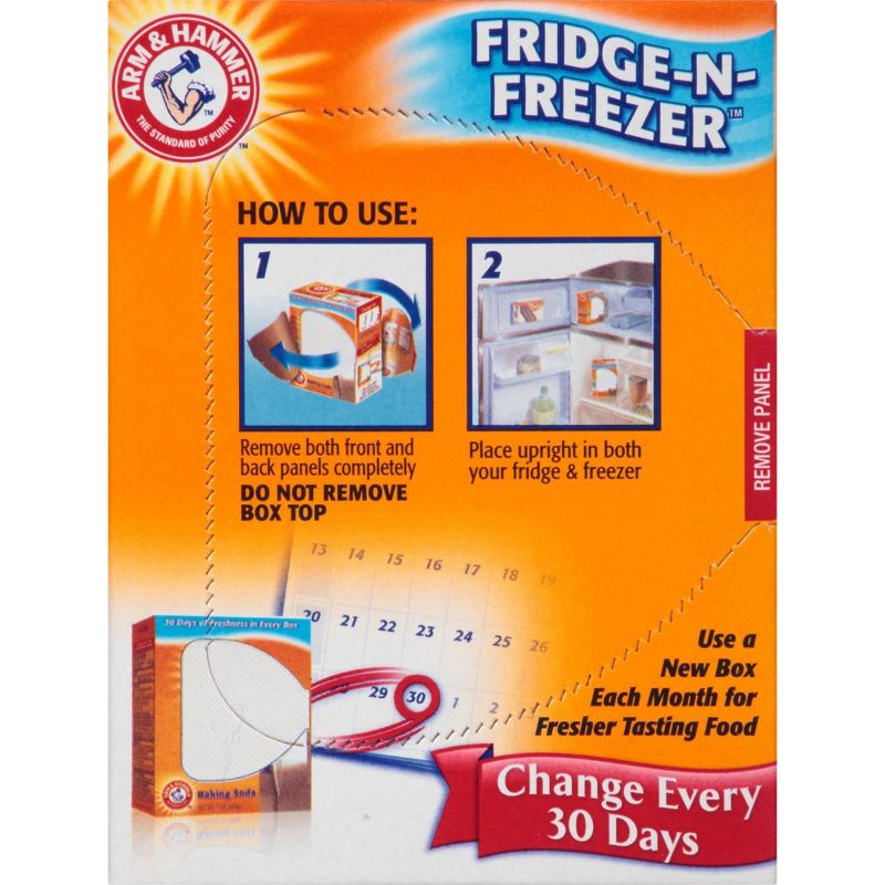 Arm & Hammer Baking Soda Fridge-n-Freezer Odor Absorber - 14oz
