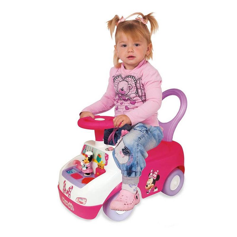 Kiddieland Minnie Mouse Happy Kitchen Interactive Ride On Train with Sounds