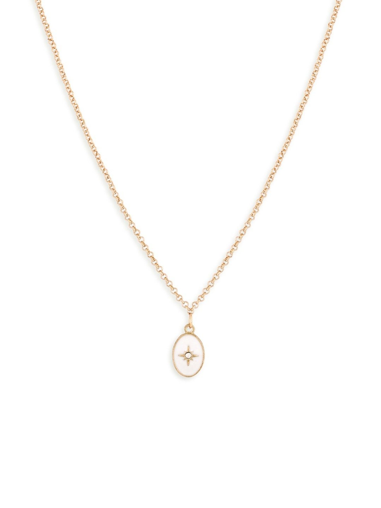 Zaveri Pearls Set of 2 Gold Tone Contemporary Chains -ZPFK15109