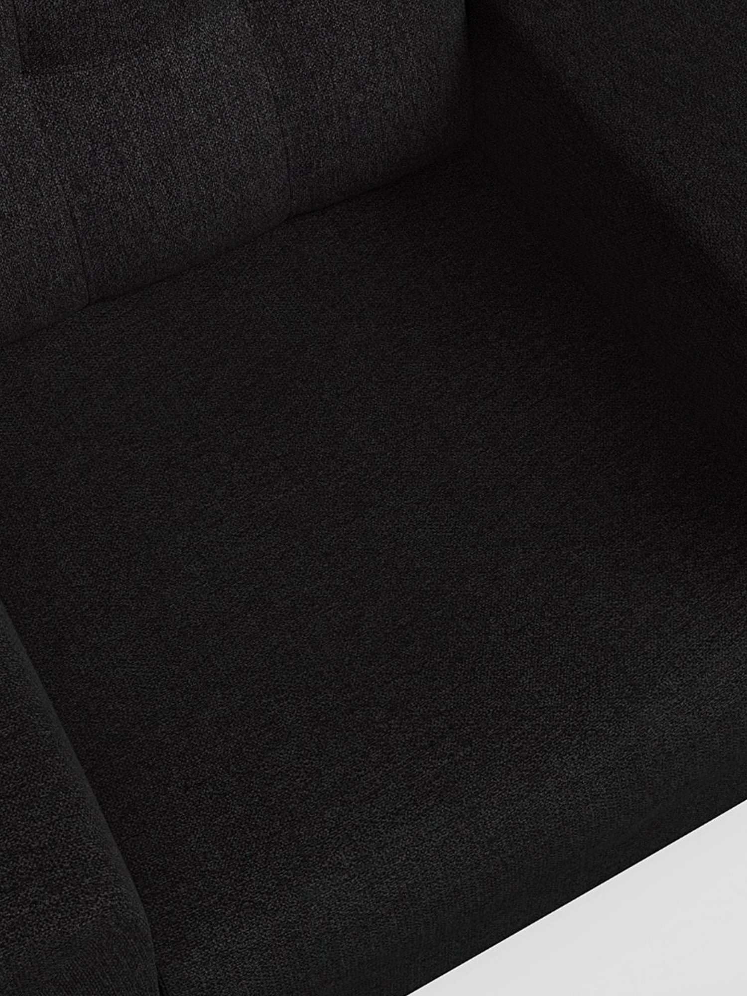 Godrej Interio Flight Dark Grey Pinewood 1 Seater Sofa