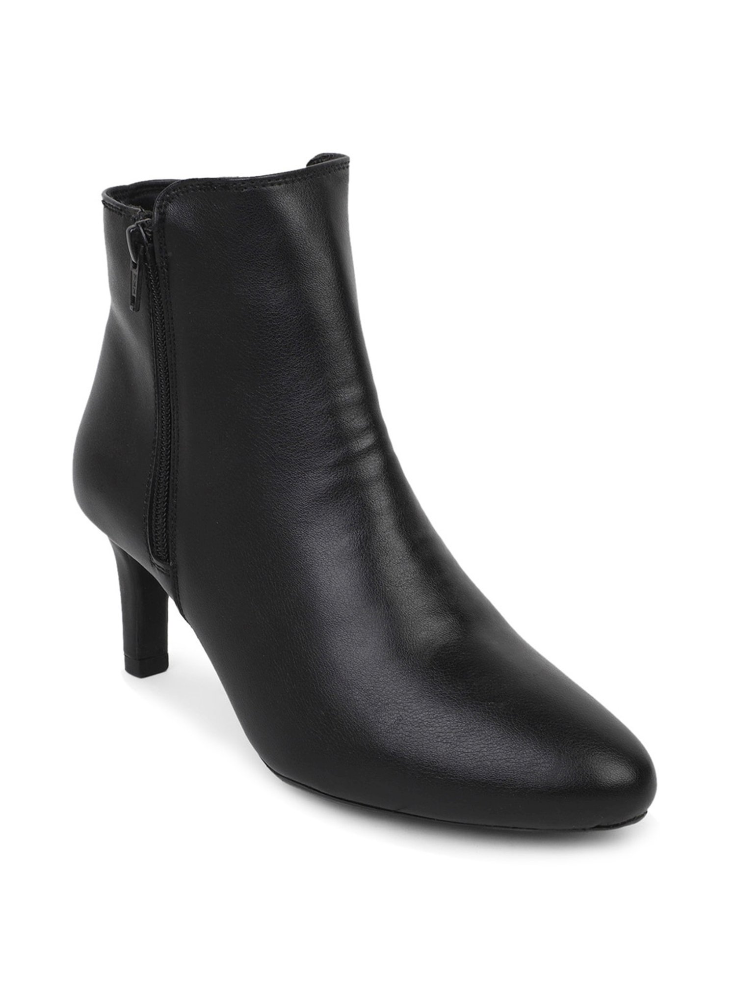 Elle Women's Black Stiletto Booties