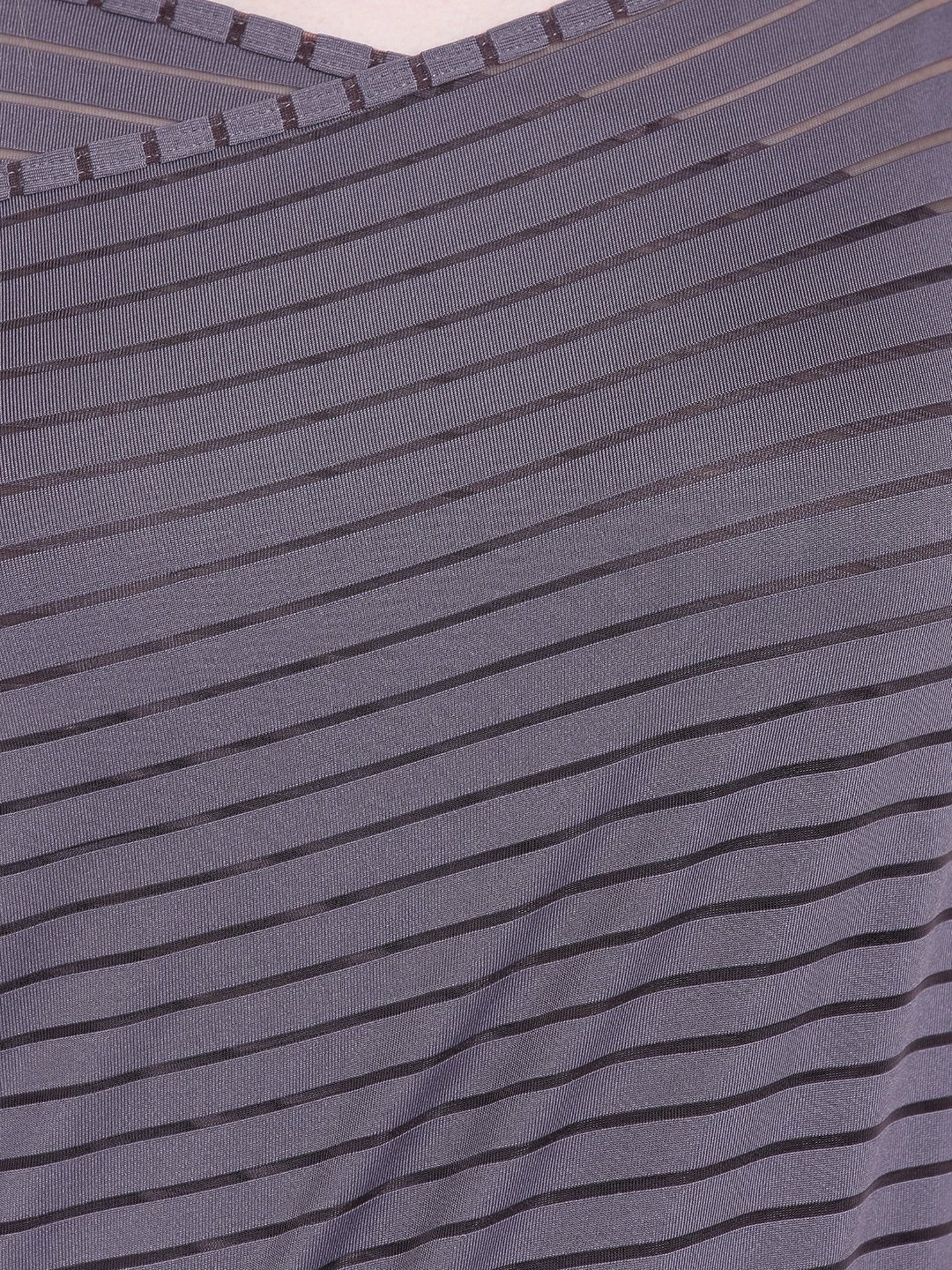 La Intimo Petrol Grey Striped Sarong