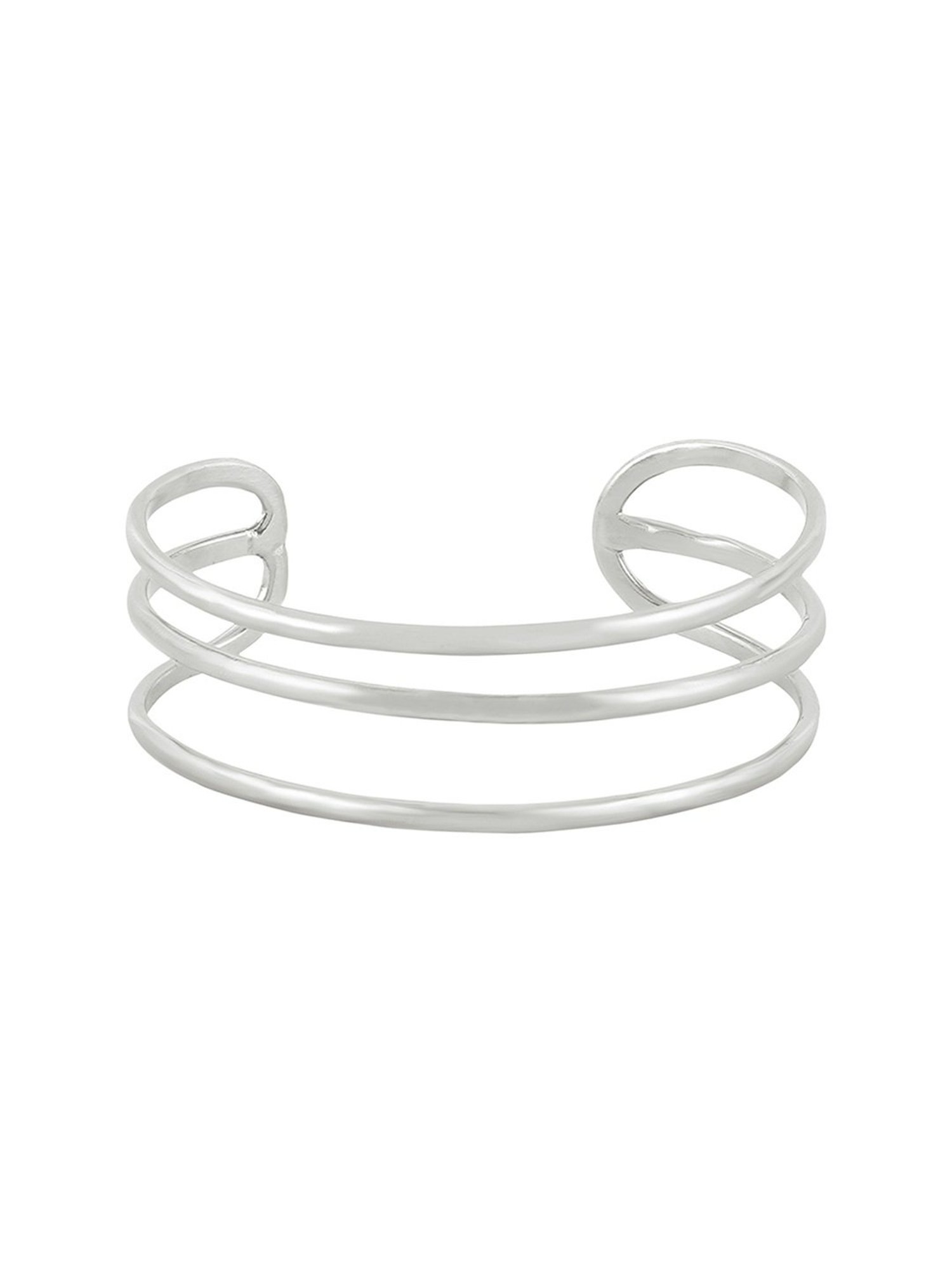 Teejh Navanya Silver Cuffs Bracelet for Women