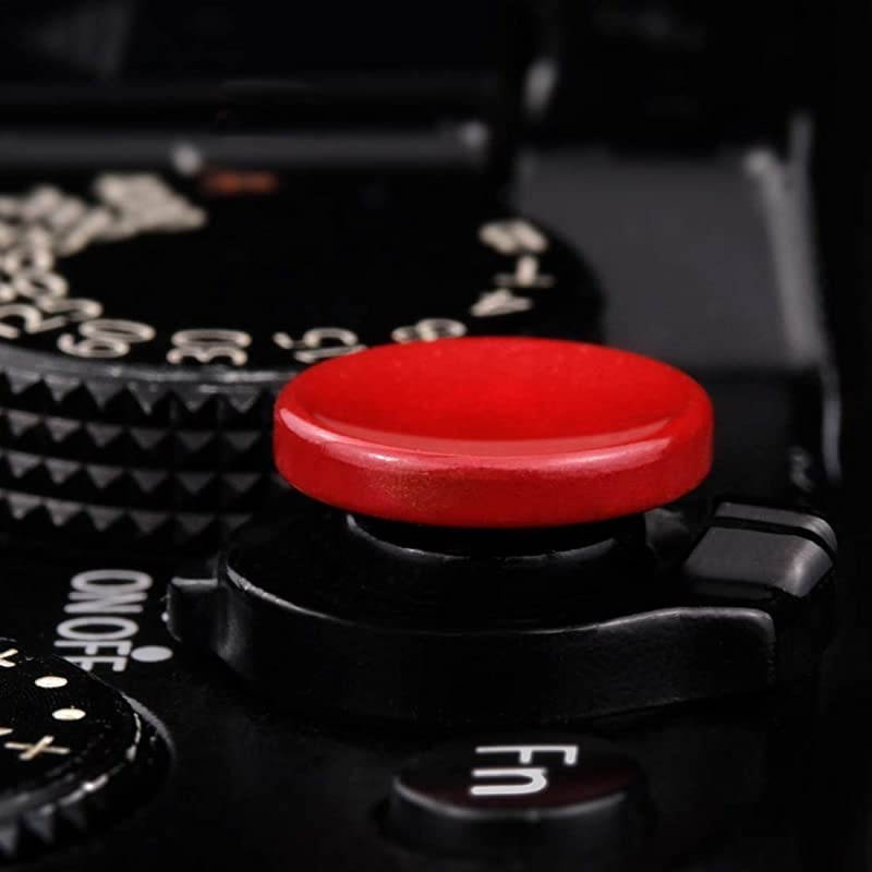 Shutter Release Button 2 PackRed Highend Concave Camera Shutter Button