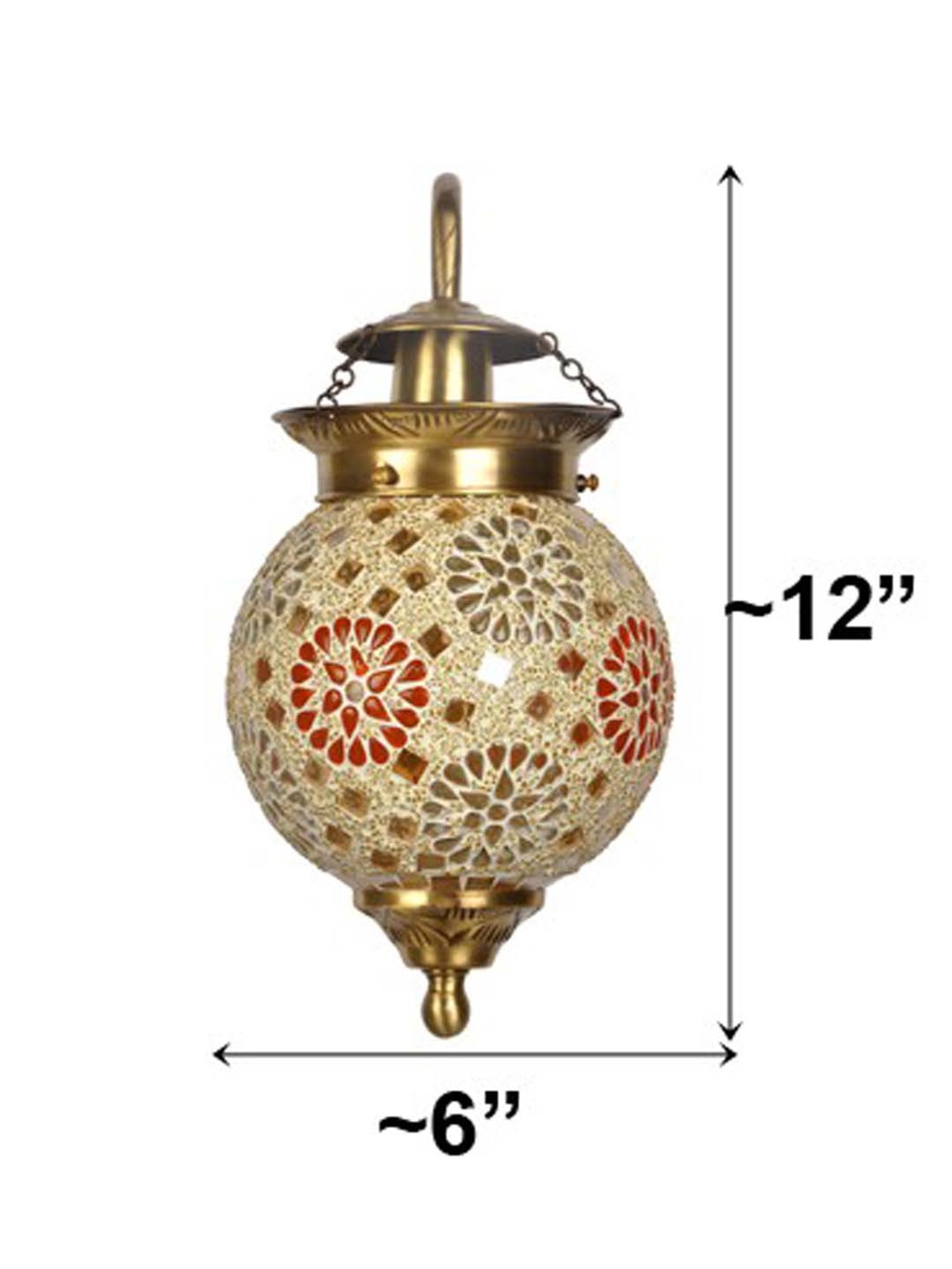 Fos Lighting Antique Brass Usha Double Wall Light (Bulb not included) - Set of 1