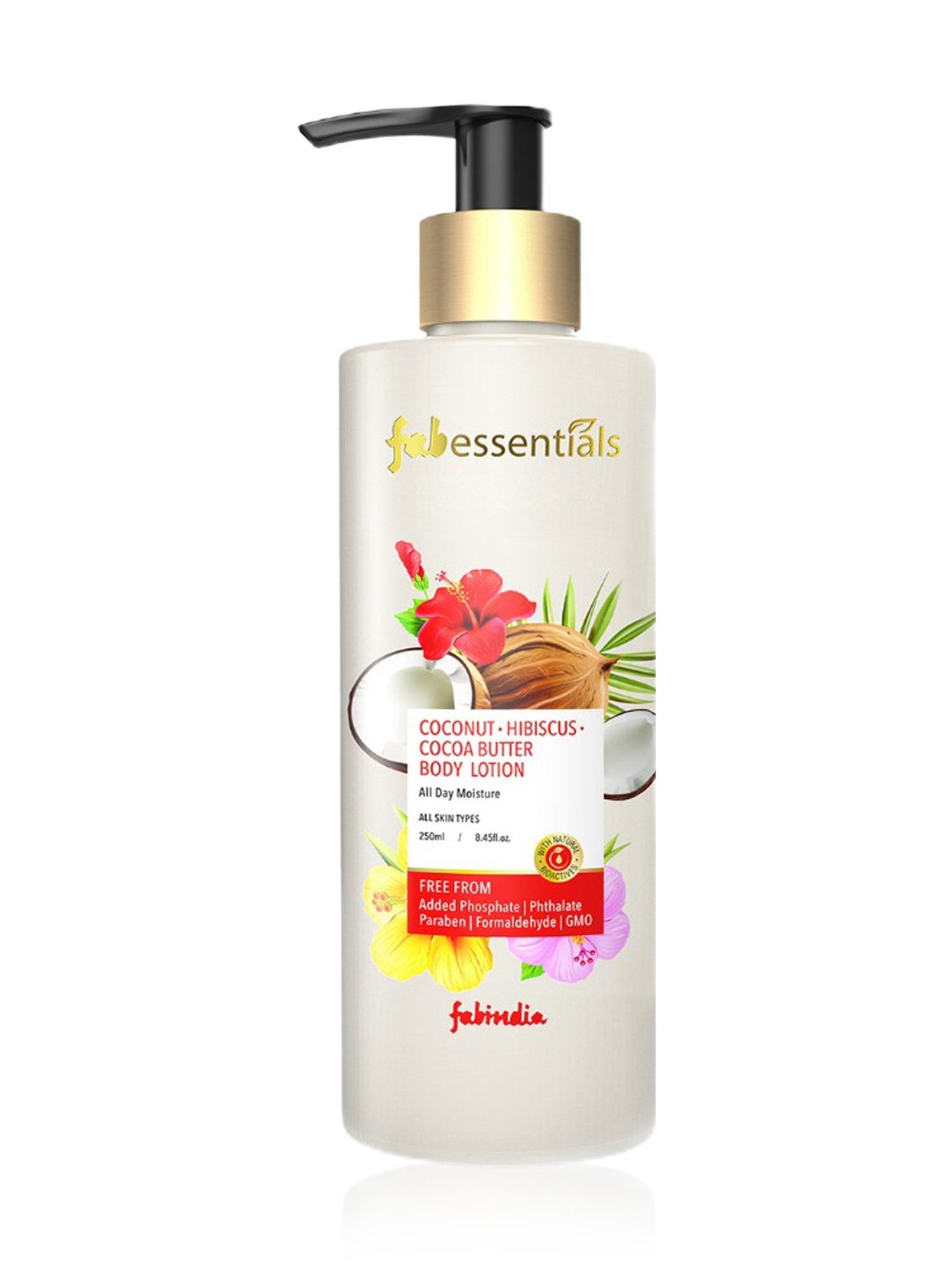 Fabessentials Coconut, Hibiscus & Cocoa Butter Body Lotion  - 250 ml